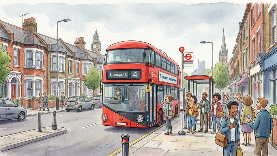 London Route 4 Adapts to Tufnell Park Closure
