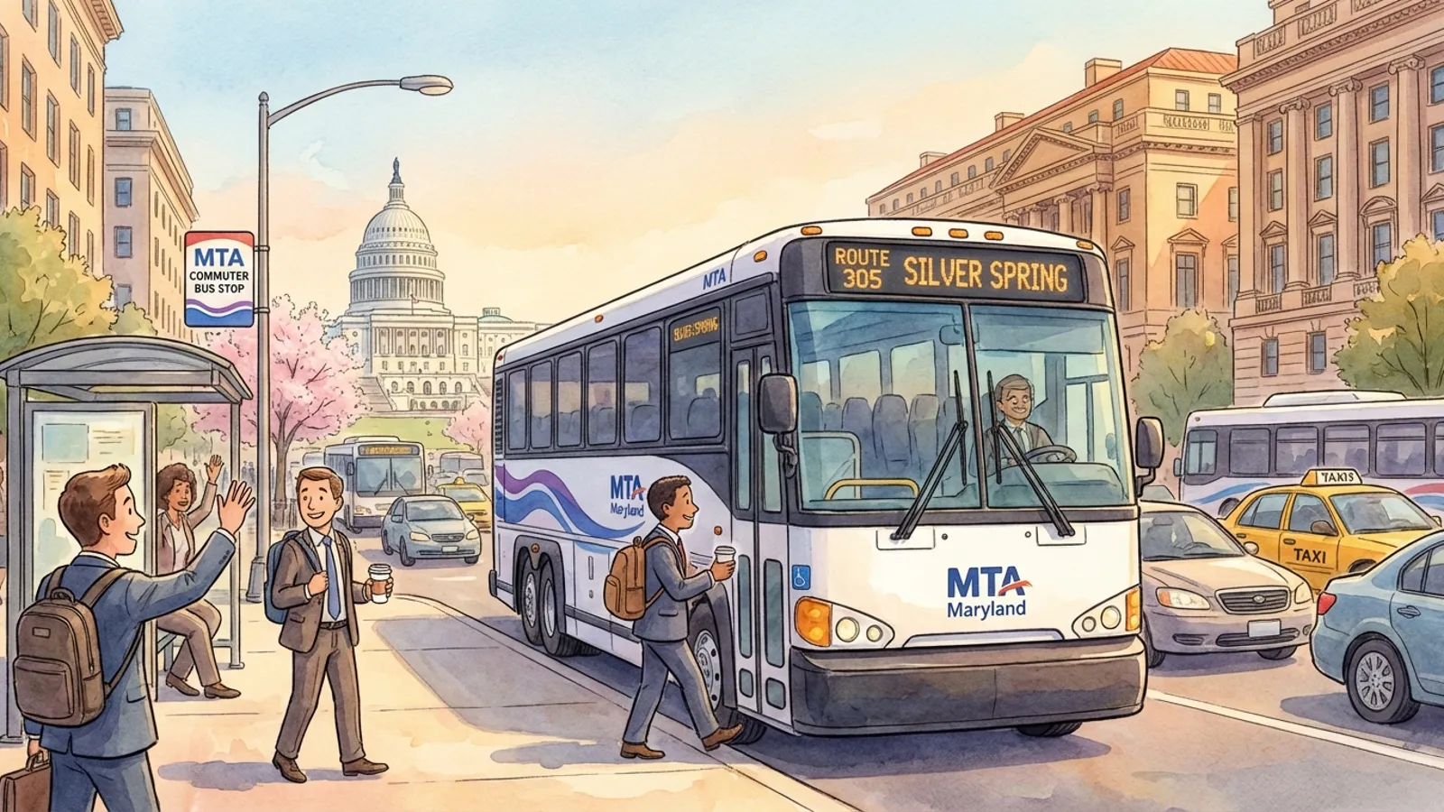 DC-Maryland Bus Disruptions Spark Better Alert Systems