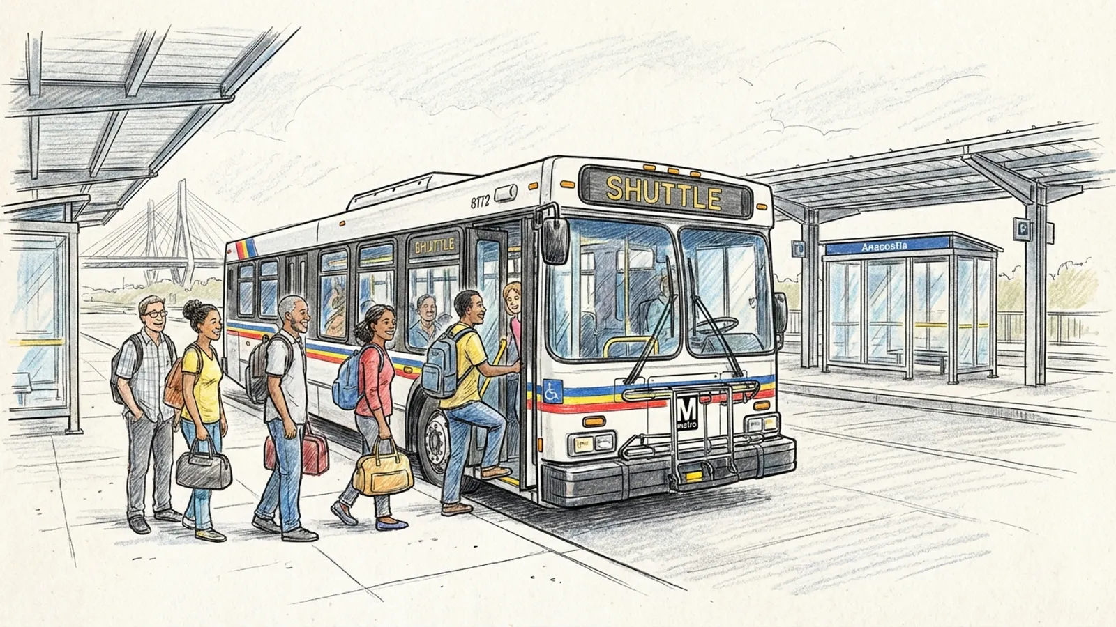 DC Metro Adds New Shuttle Linking Anacostia to Northwest