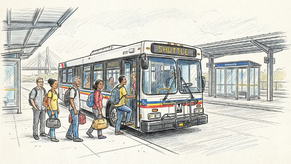 DC Metro Adds New Shuttle Linking Anacostia to Northwest