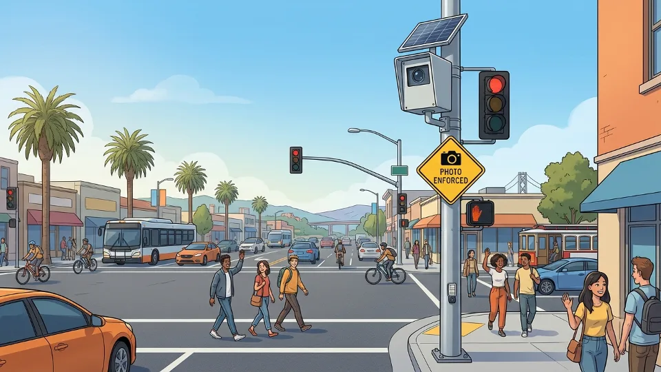 SF Bay Area Upgrades Red-Light Camera Tech