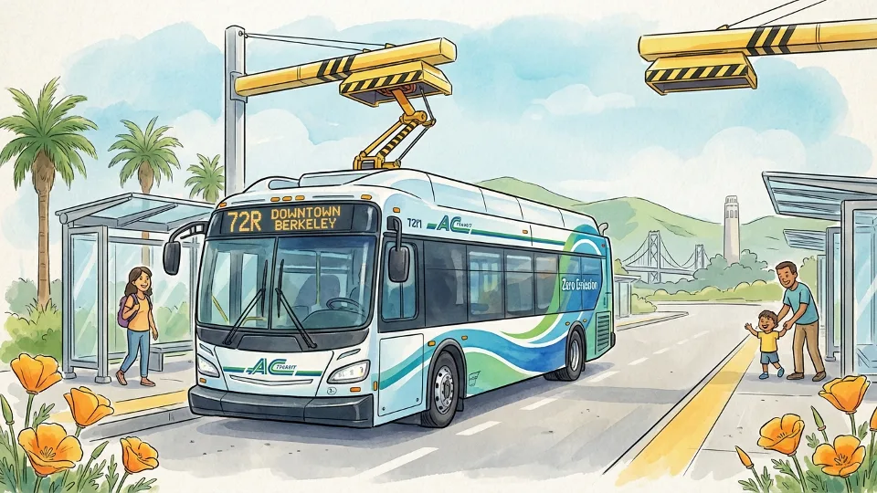 SF Bay Area Leads California's Electric Transit Push