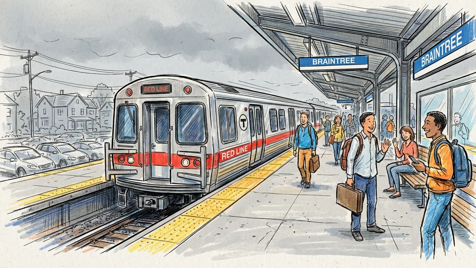 Boston Red Line Bounces Back From Brief Delay