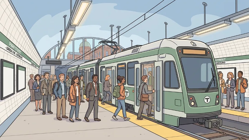 Boston Green Line Back on Track After Brief Delays