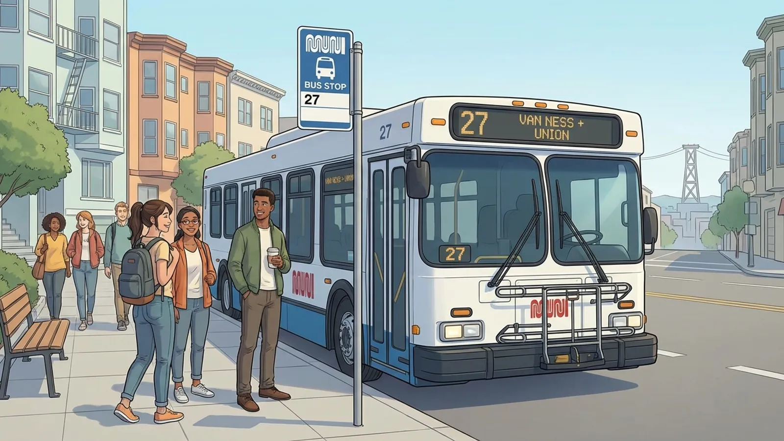 SF Line 27 Disrupted — Riders Find New Routes