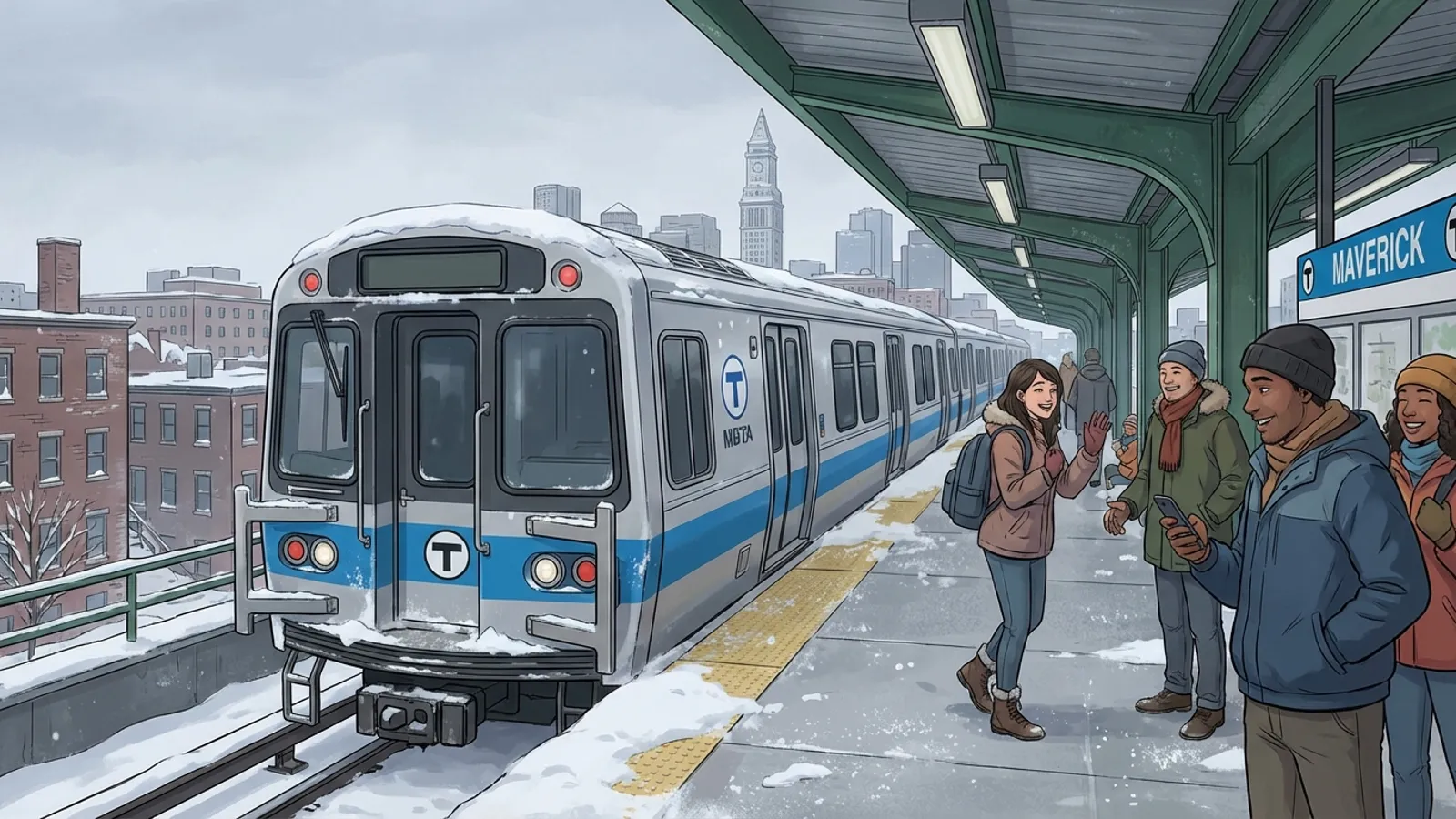 Boston Blue Line Adapts Service to Protect Infrastructure
