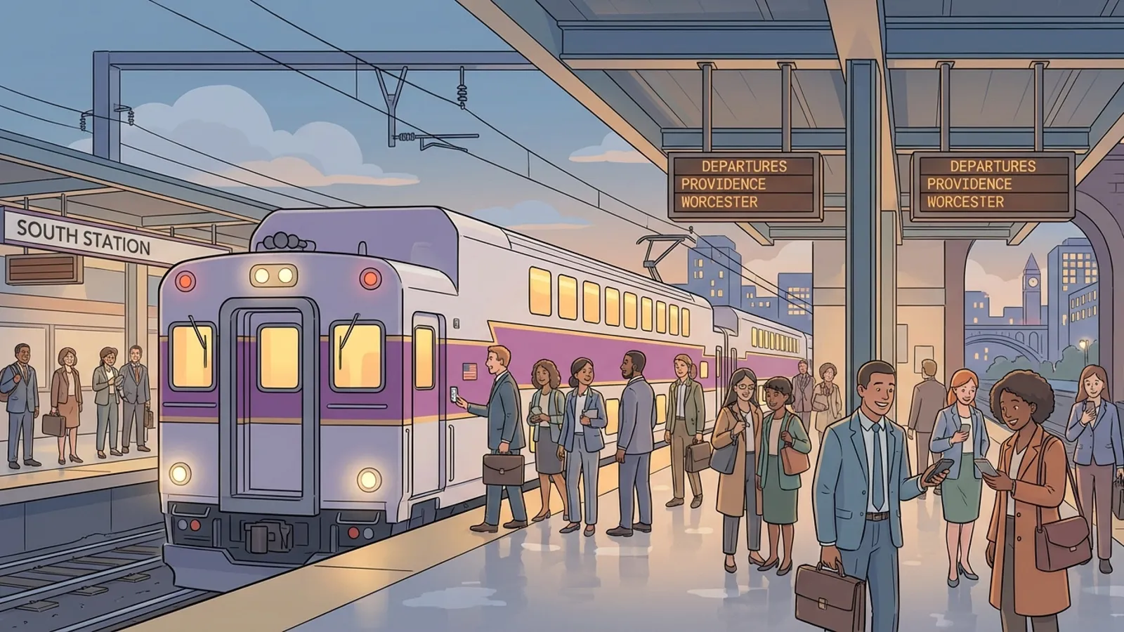 Boston MBTA Adapts as Equipment Shortage Tests Service