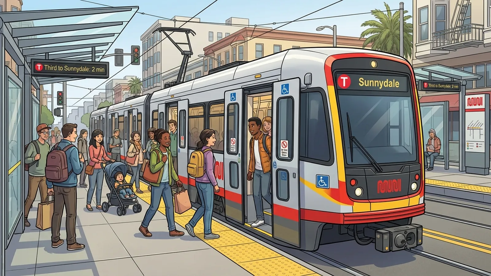SF Muni Lines Quickly Resume After Collision