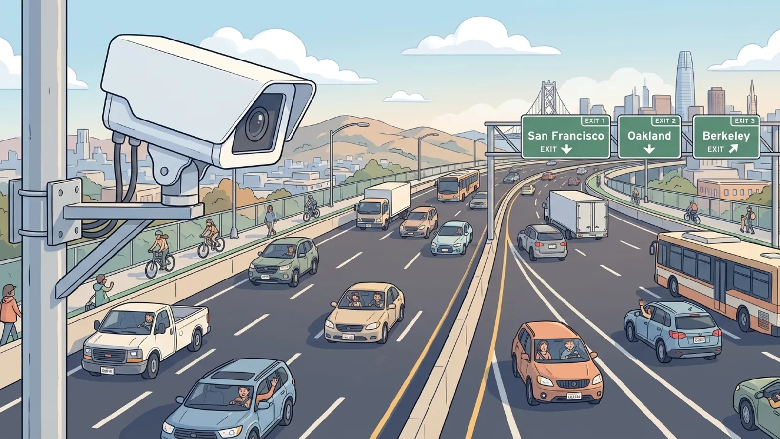 SF Bay Area Explores Smarter Carpool Enforcement