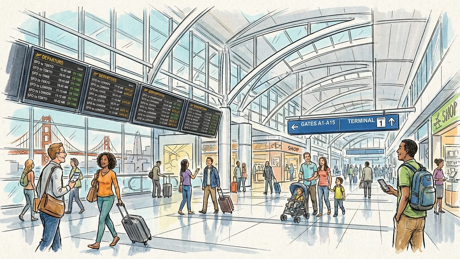 SF Bay Airports Adapt to Aviation System Uncertainty