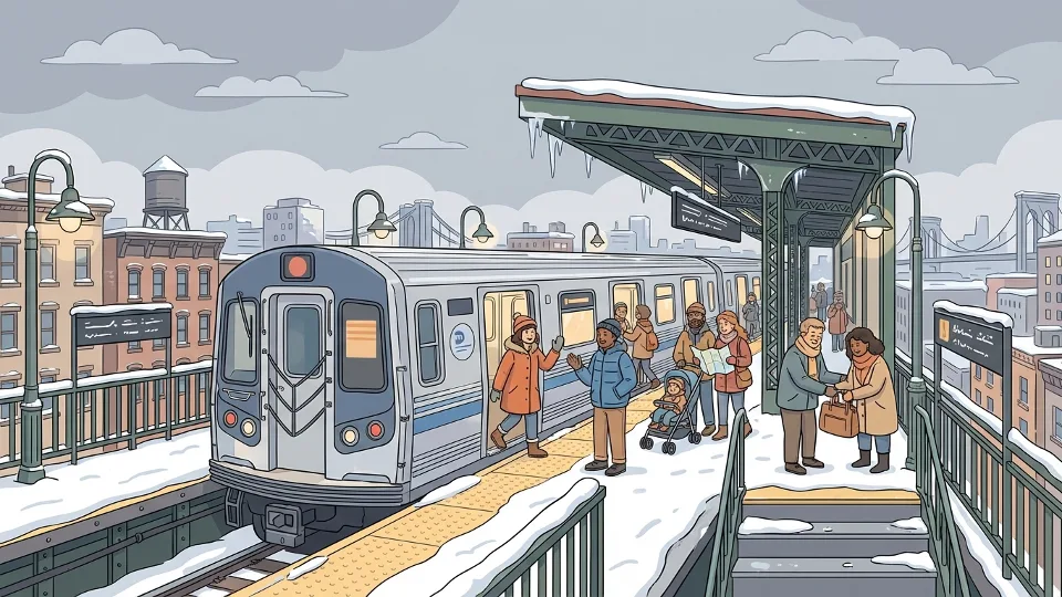 NYC Transit Bounces Back After Weekend Snow