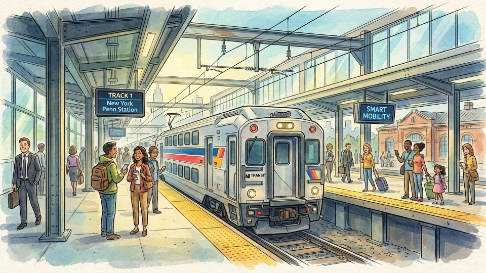 NYC-NJ Train Service Restored at Newark, Harrison