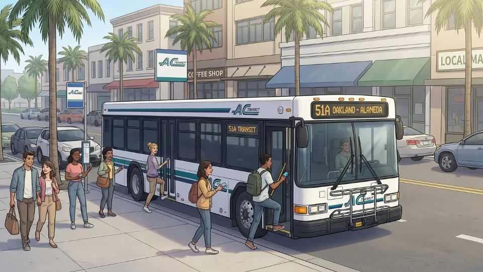 SF Alameda Lines 51A, 30 Back on Track