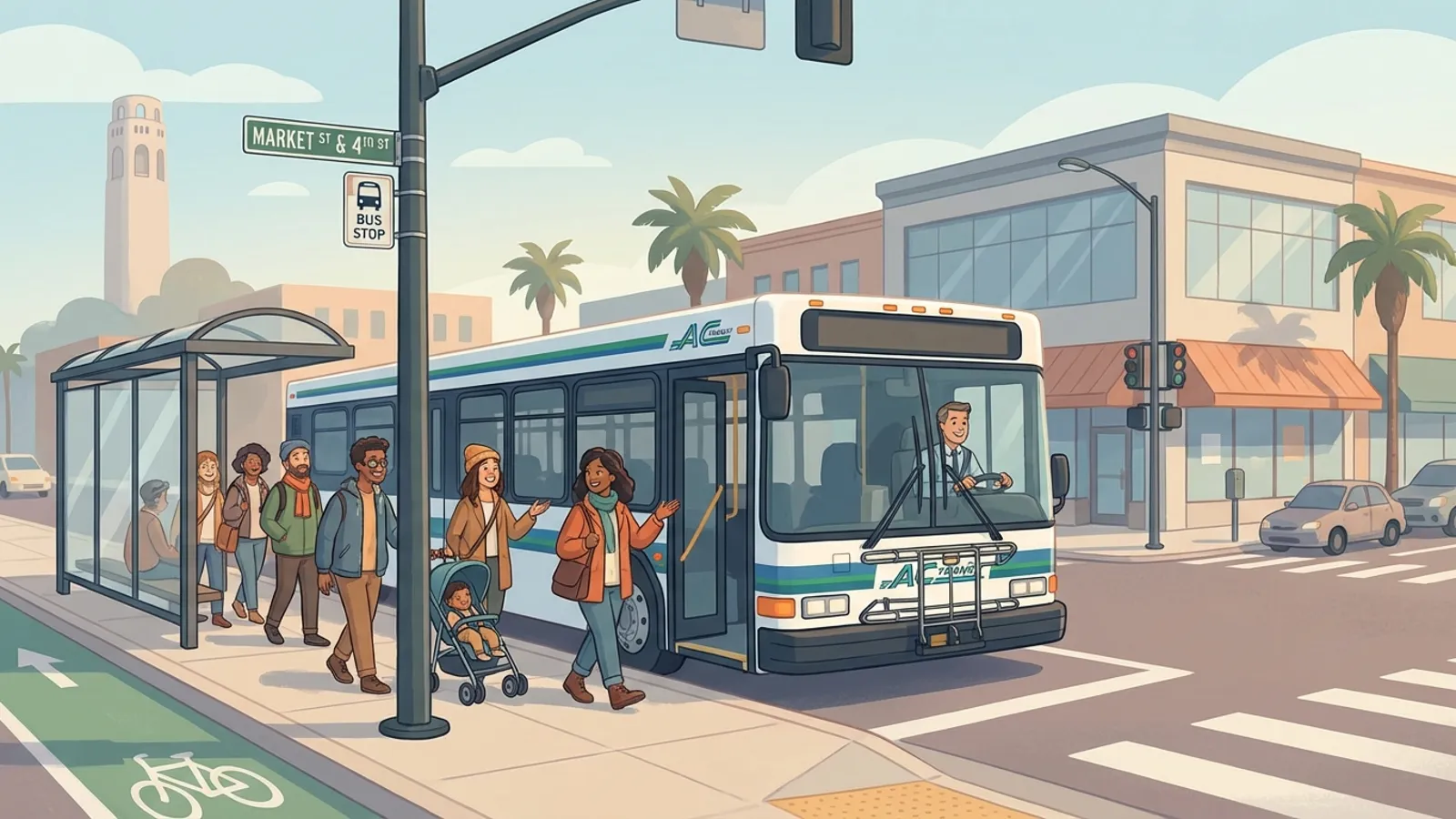 SF Bay Area Bus Stop Closes, Riders Adapt