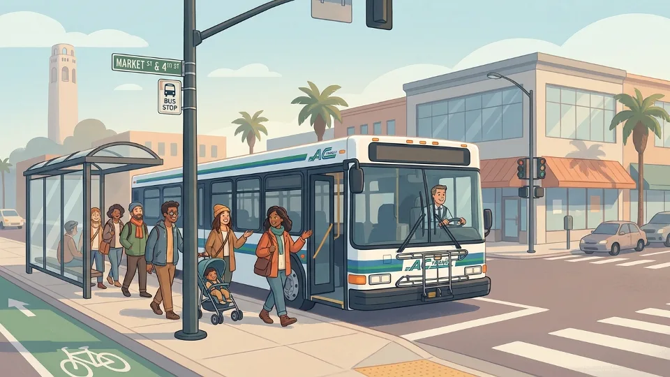 SF Bay Area Bus Stop Closes, Riders Adapt