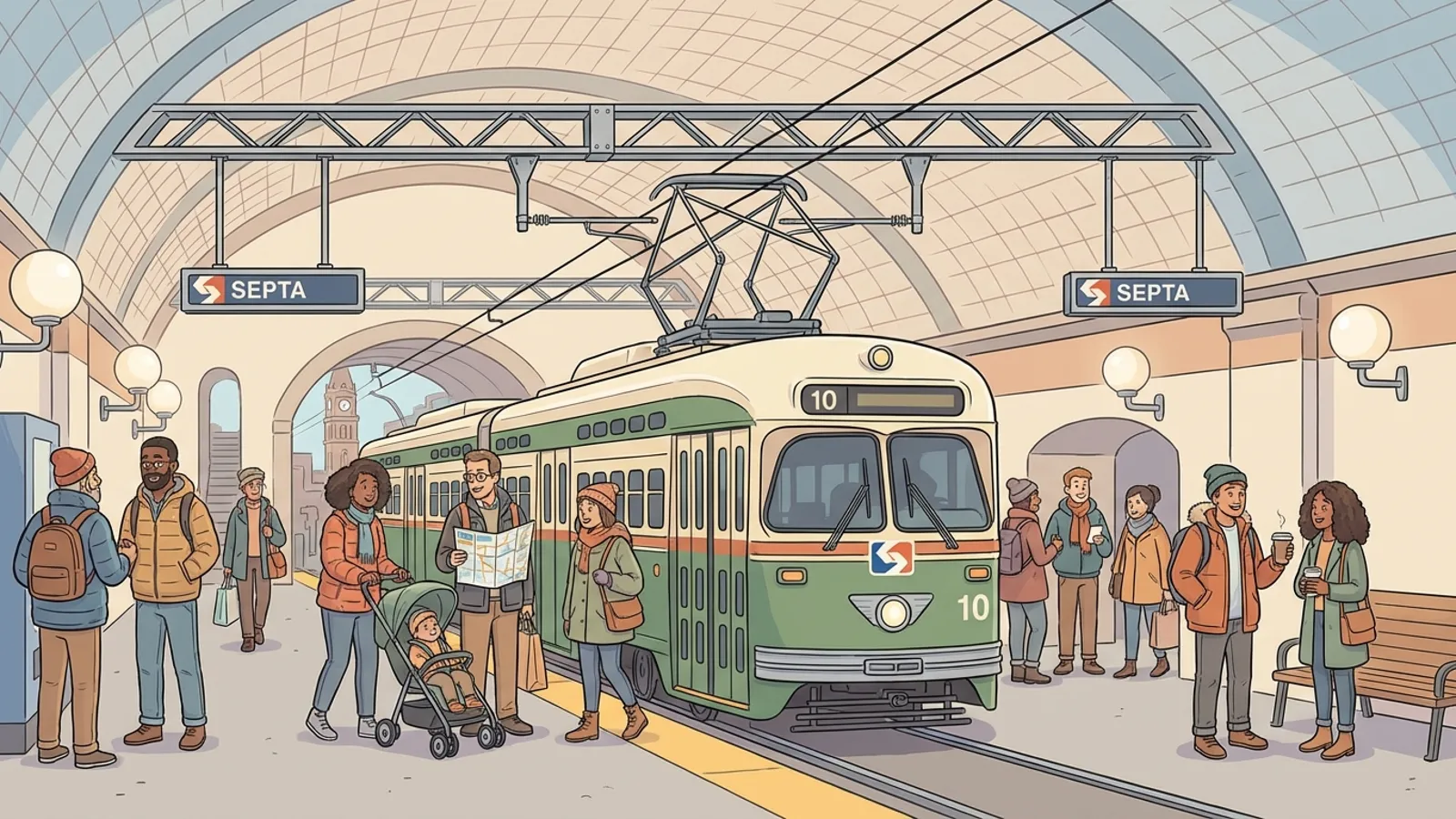 Philadelphia Trolley Tunnel Repairs Set Stage for 2027 Return