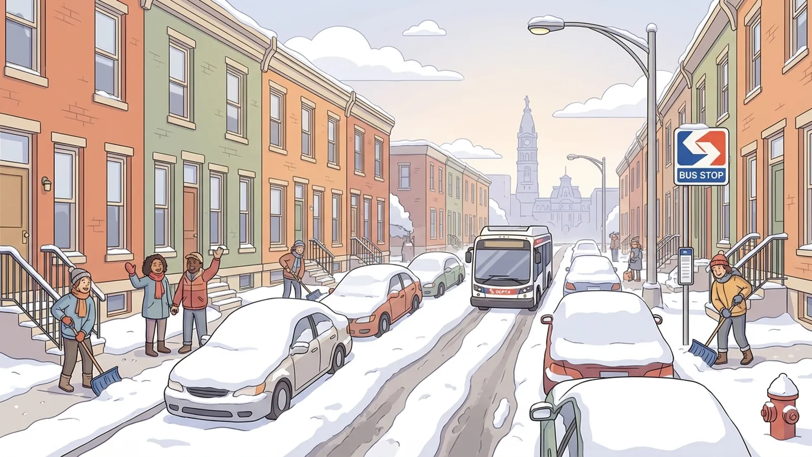 Philadelphia Digs Out — Transit Access Improving