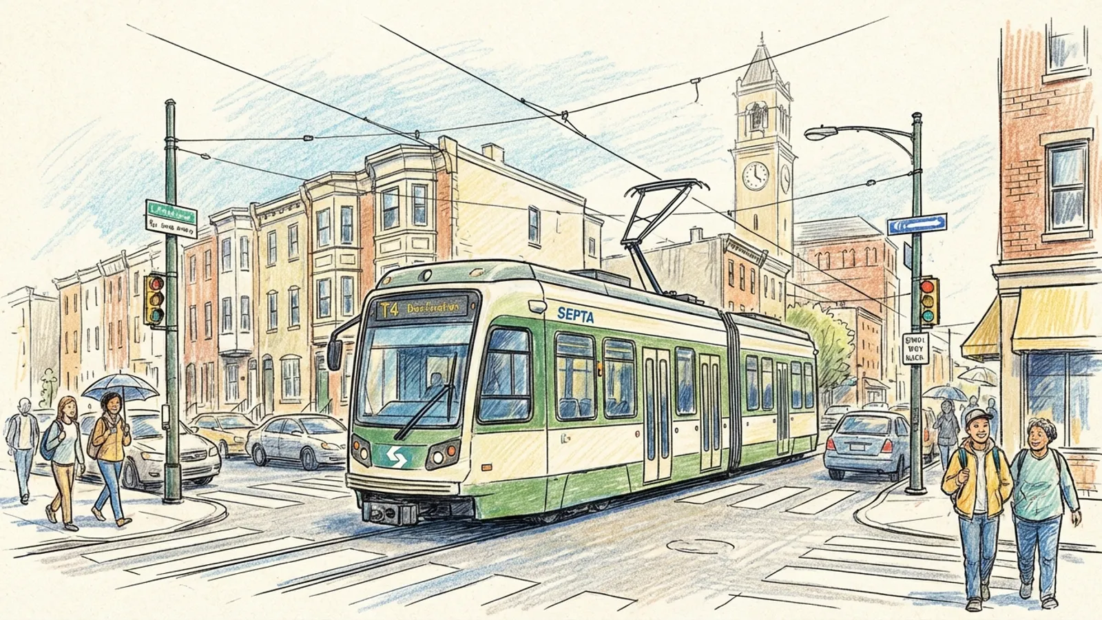 Philadelphia T4 Disruption Sparks Transit Adaptation