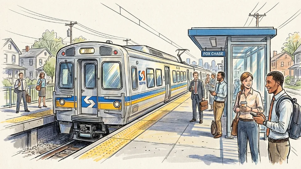 Philadelphia SEPTA Upgrades Fox Chase Rail Through April