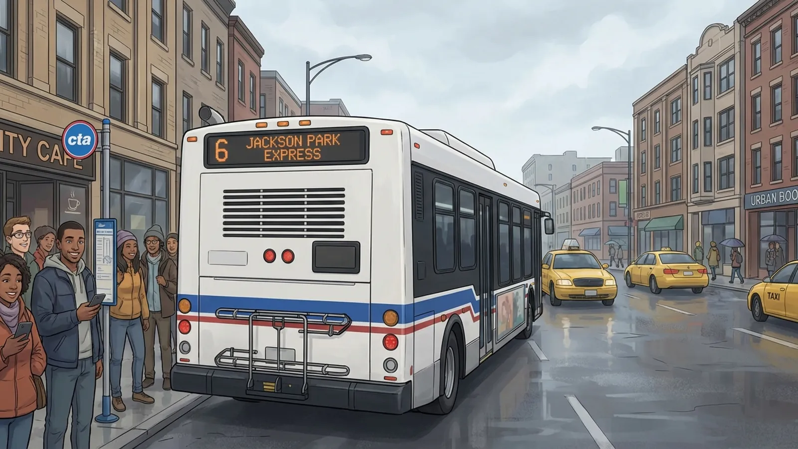 Chicago CTA Route 6 Adapts With Temporary Detour