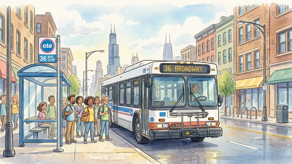 Chicago CTA Reroutes Route 36 — Riders Adapt