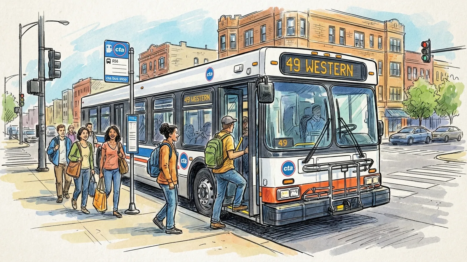 Chicago CTA Restores Route 49 Stops for Better Access