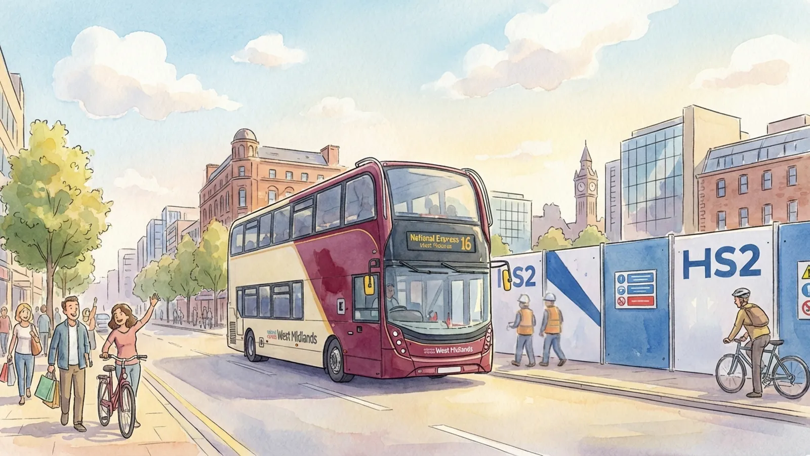 West Midlands Adapts Routes for HS2 Progress