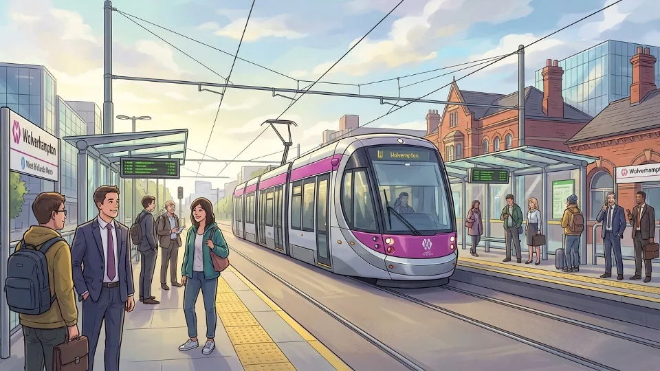 West Midlands Trams Adjust Service — Riders Adapt