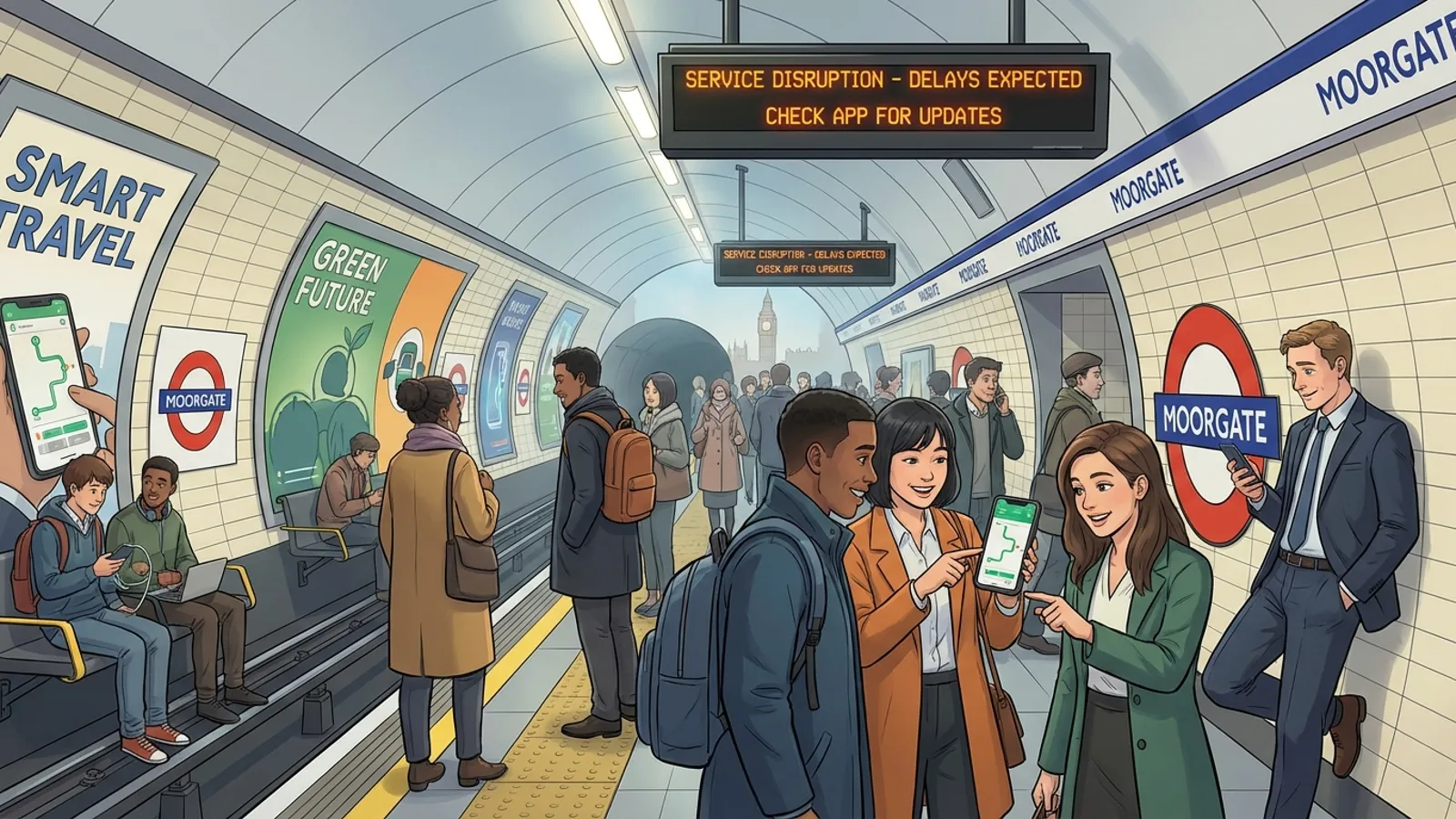 London & South East Transit Adapts to Tech Issue