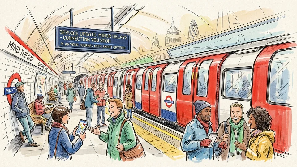 Central Line Delays — London Crews Working to Restore Service