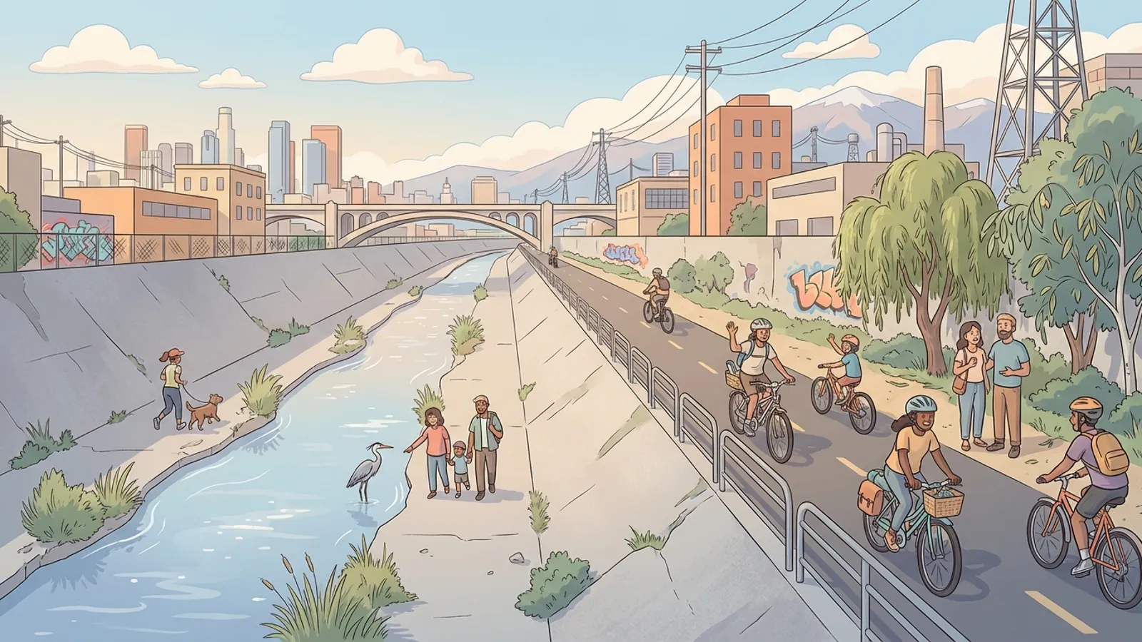 LA Metro Plans River Path to Expand Transit Access