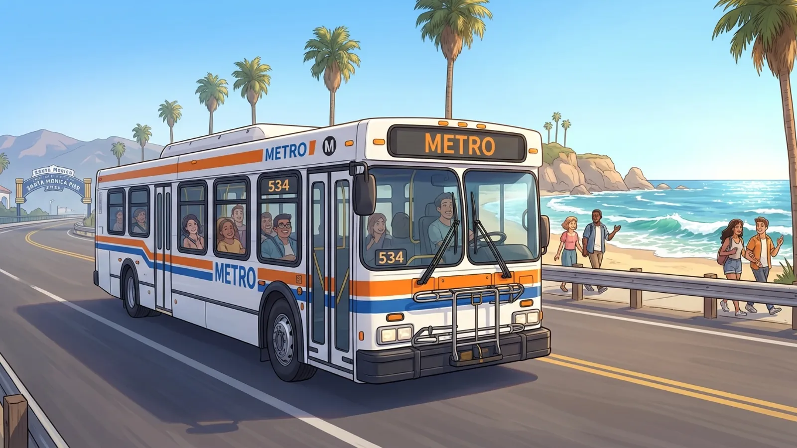 LA Metro Restores Bus Link to Malibu After Fire