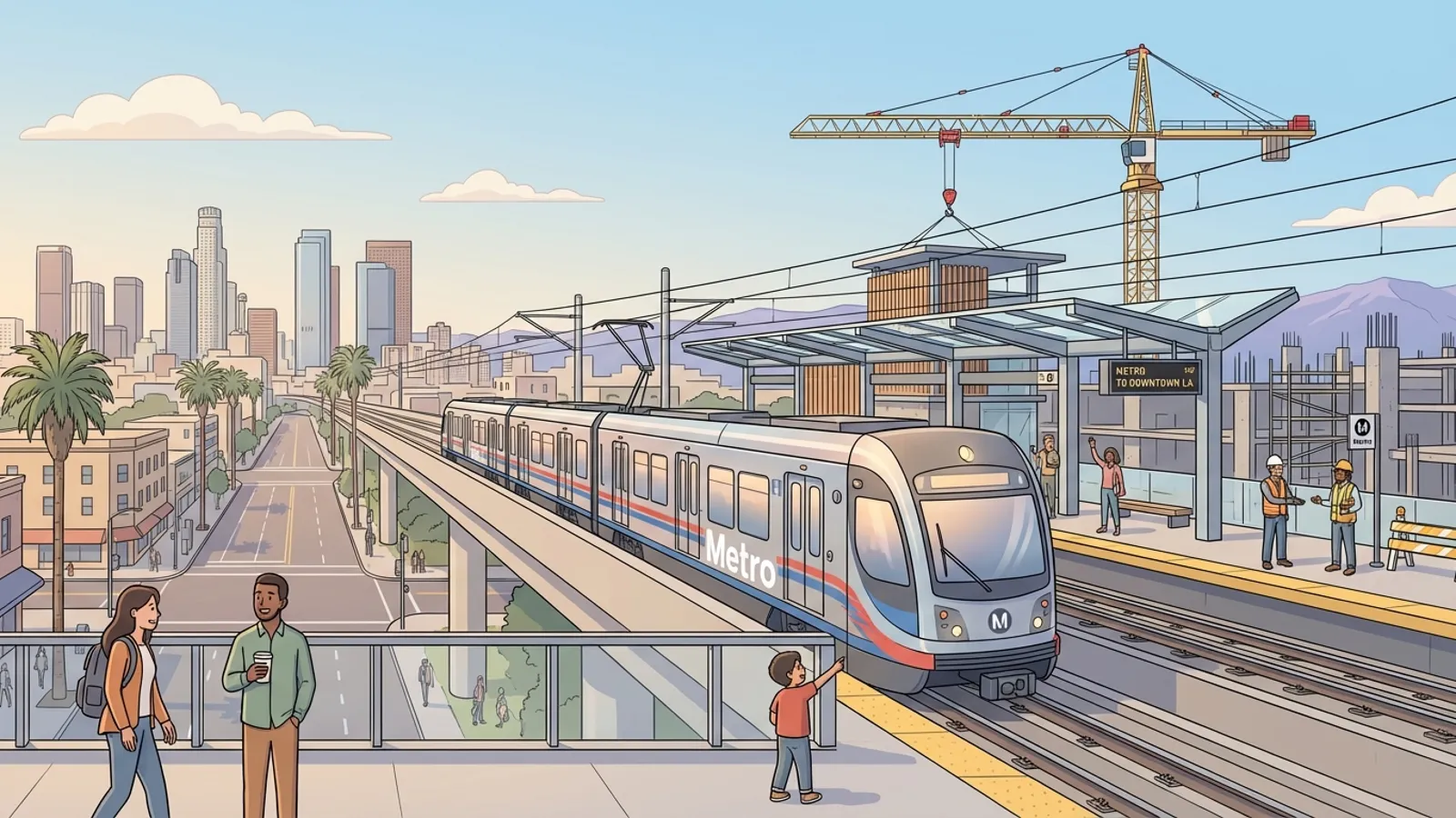 LA Metro Plans Transit to Cut Commutes in Half