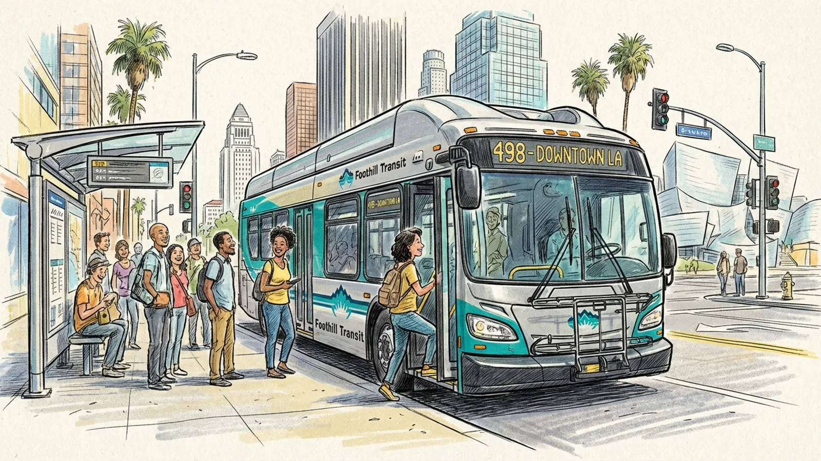 LA Transit Expands Service for Lunar New Year