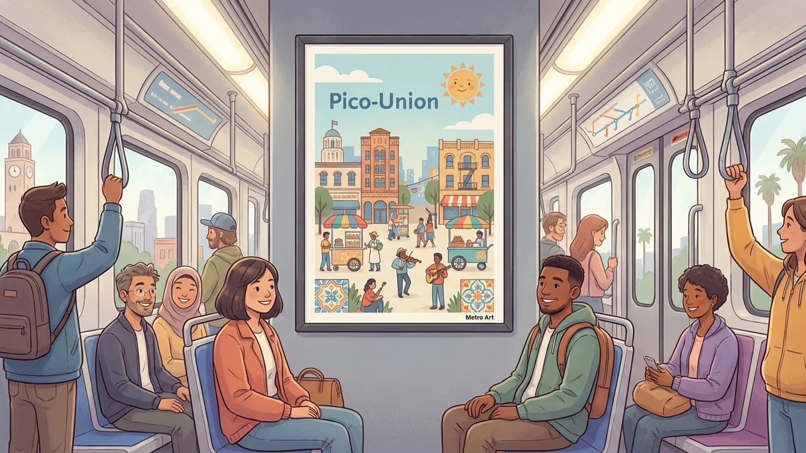 LA Metro Brings Pico-Union Art to Riders