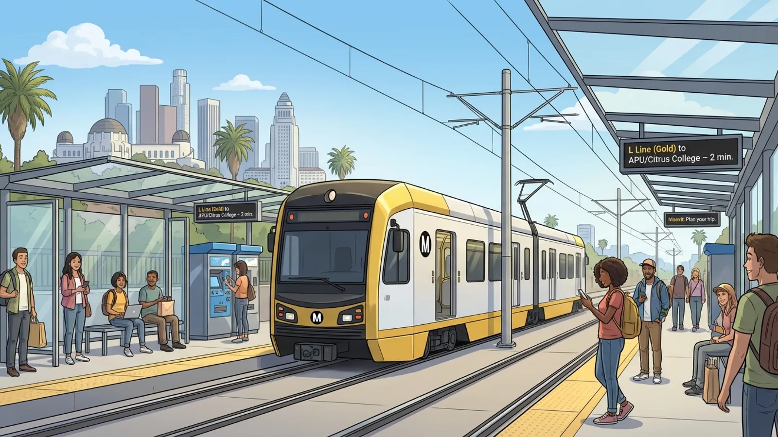 LA Metro L Line Adapts Service for Infrastructure Work