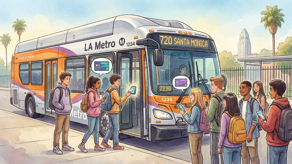 LA GoPass Hits 500K Students, 60M Free Rides