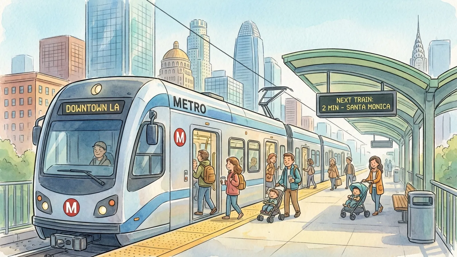 LA Metro Guides Riders to Weekend Events