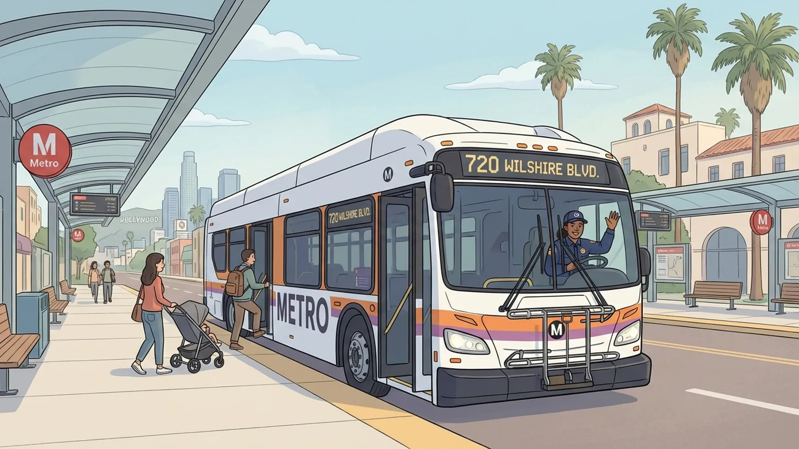 LA Veterans Bring Military Skills to Metro Transit