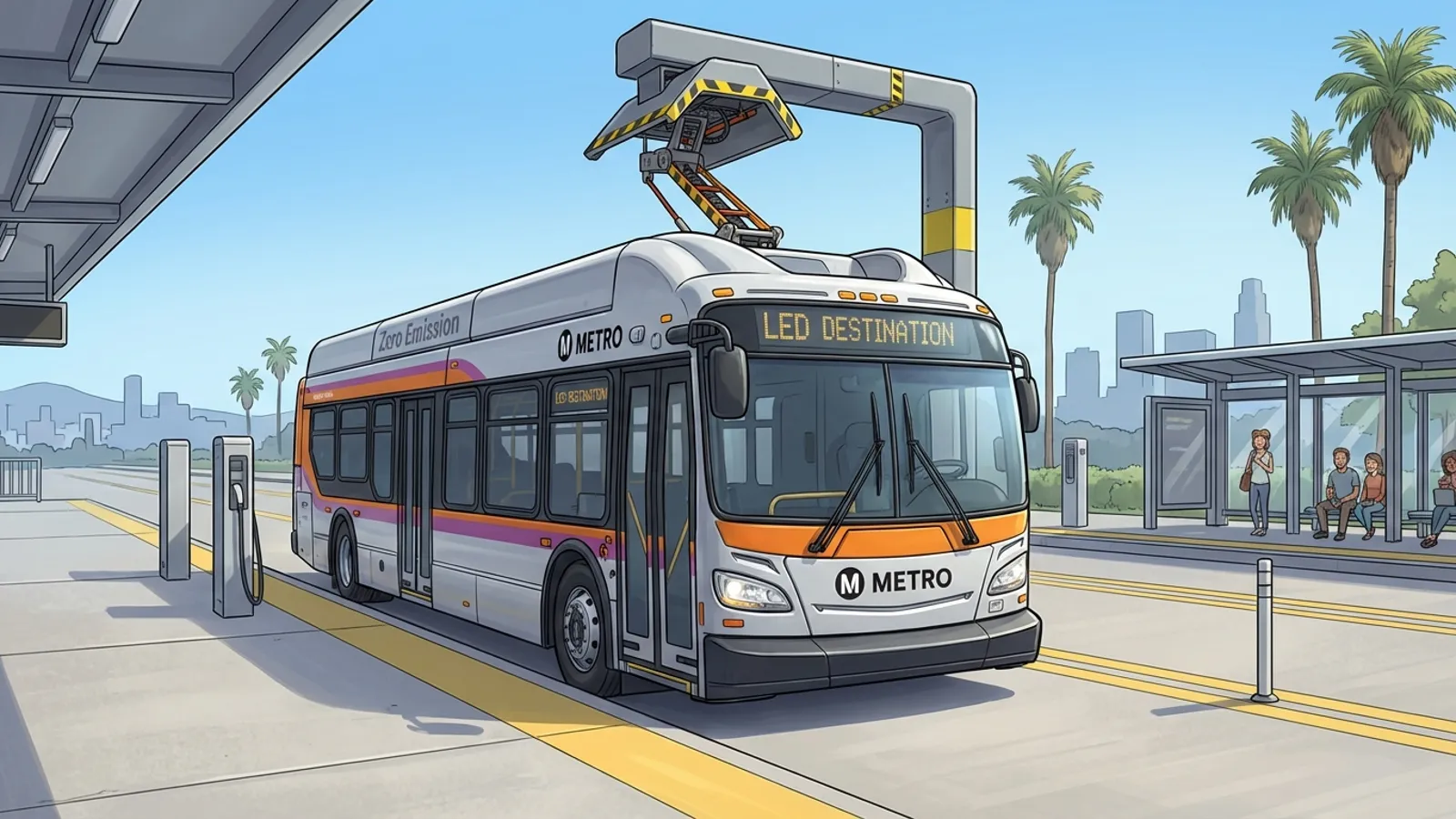 LA Metro Invests $49.8M in Zero-Emission Future