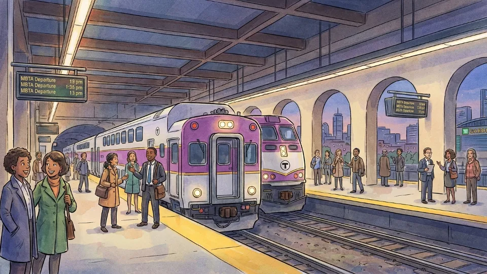 Boston Train 77 Shifts to Bus — Service Adapts Tonight