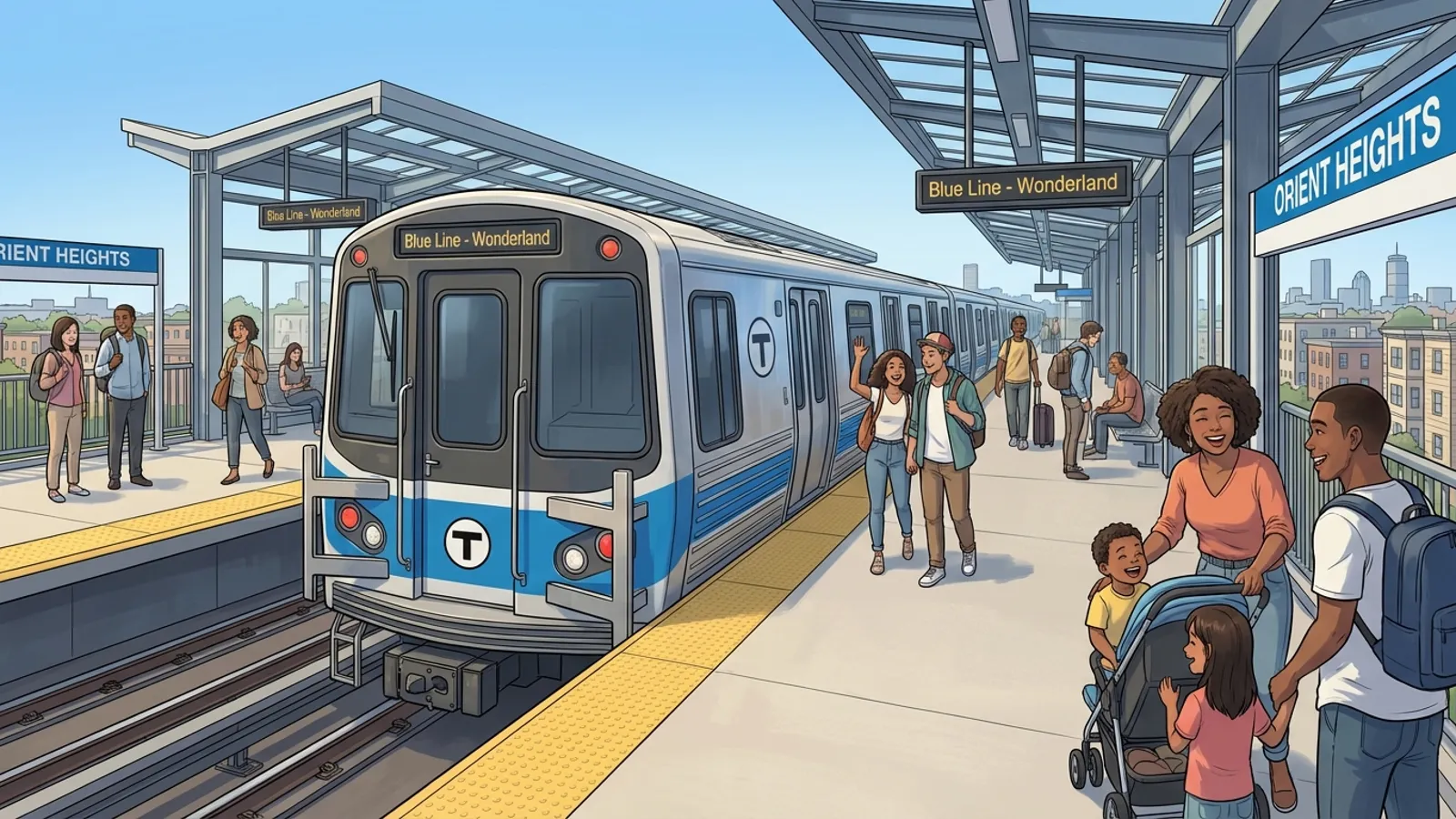 Boston Blue Line Signal Fixed, Service Restored