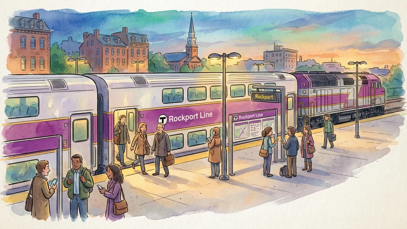 Boston Commuters Rerouted After Train Issue