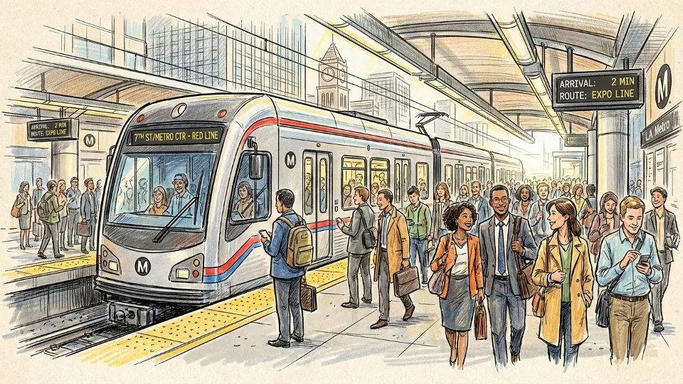 L.A. Metro Hits 1 Million Daily Riders Again