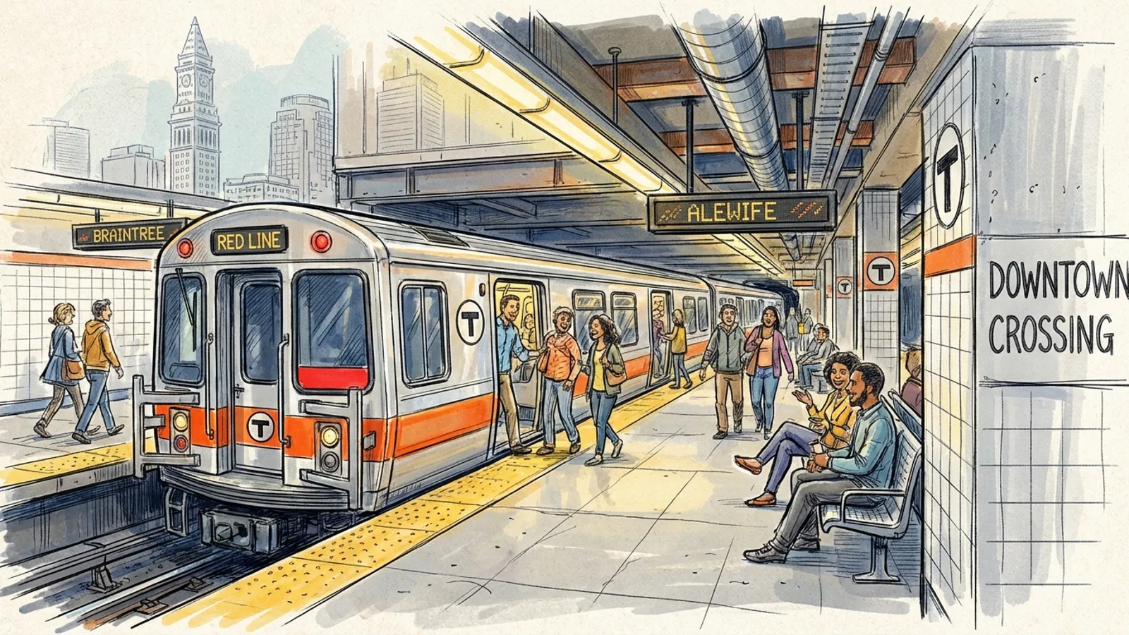 Boston MBTA Balances Budget Gaps With Service Goals