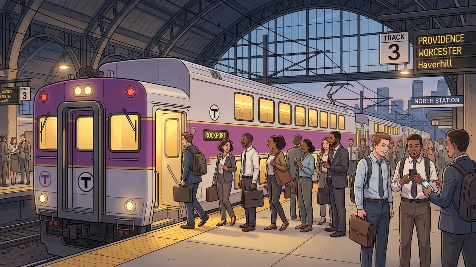 Boston Commuters Adapt as Haverhill Line Evolves