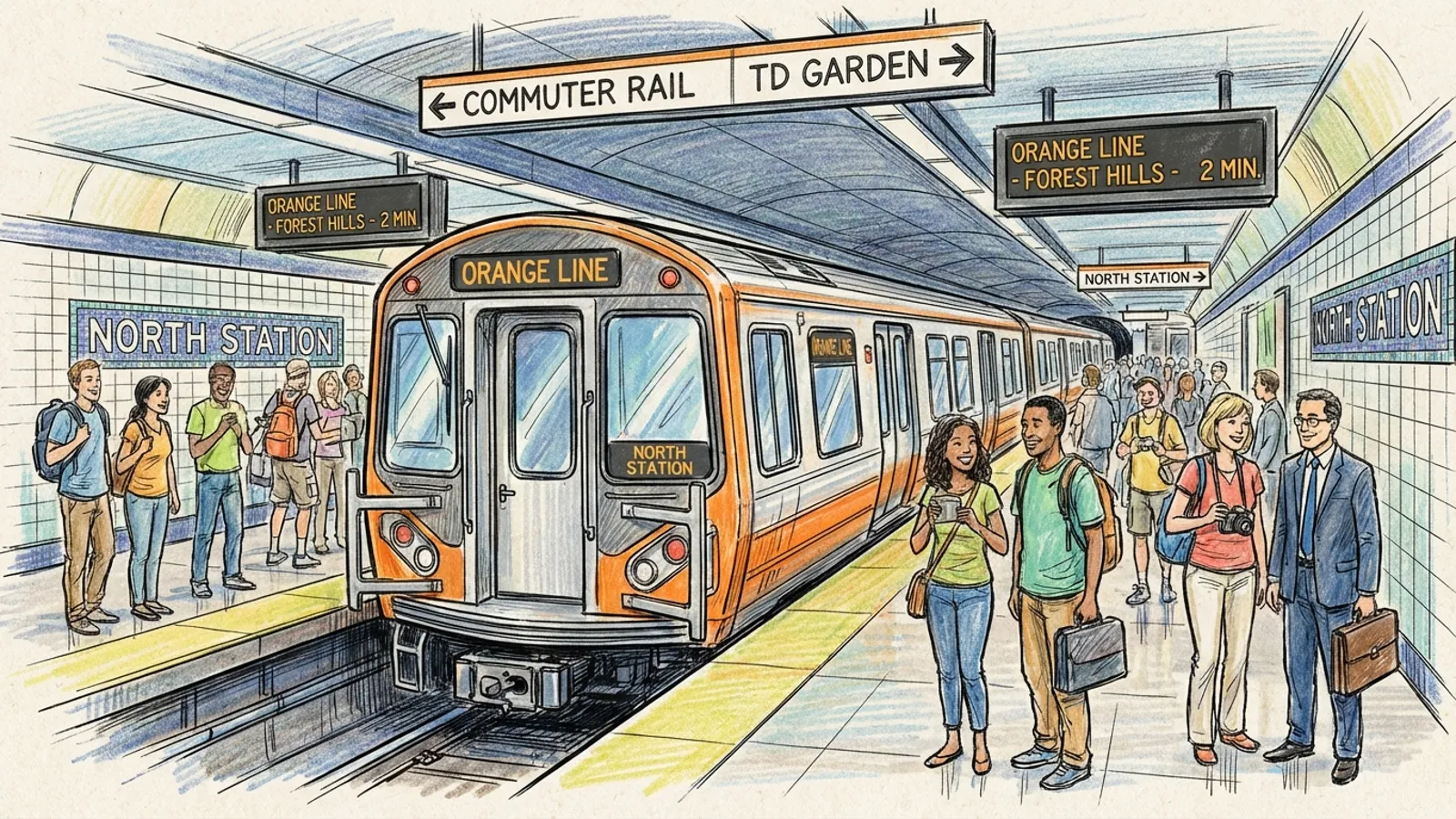 Boston Orange Line Recovers After Brief Delay