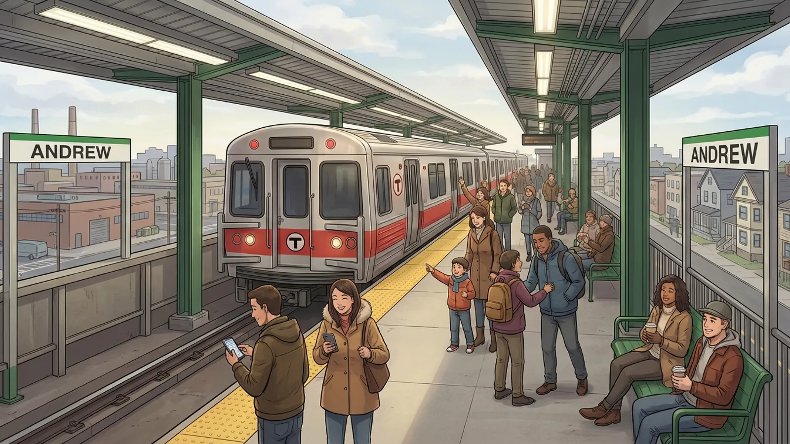 Boston Red Line Bounces Back After Train Issue