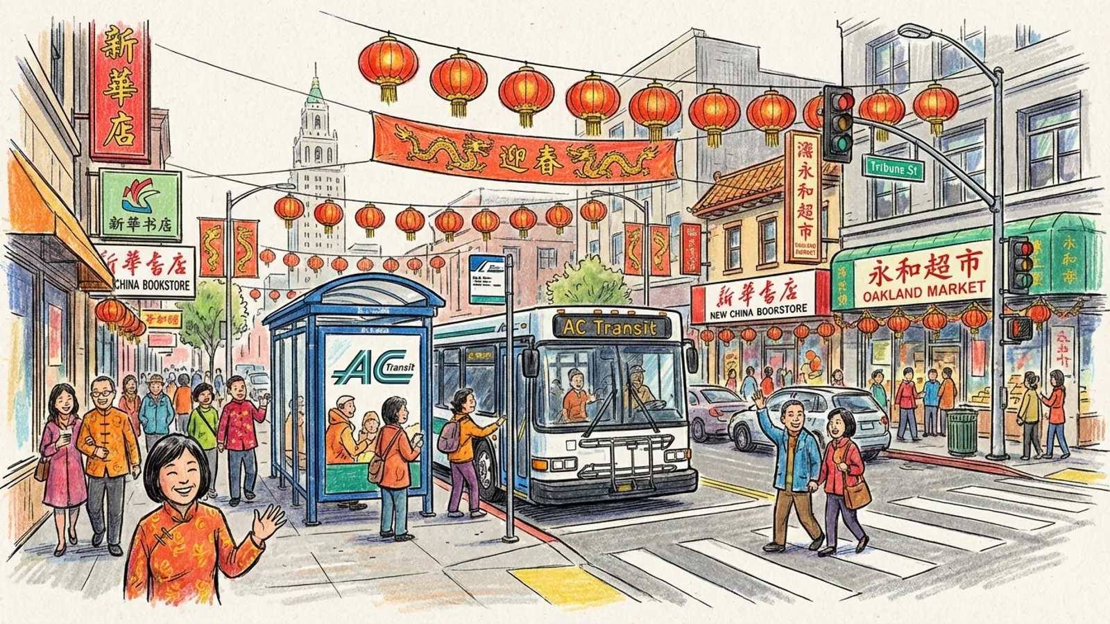 SF Chinatown Celebrates Lunar New Year With Transit Detours