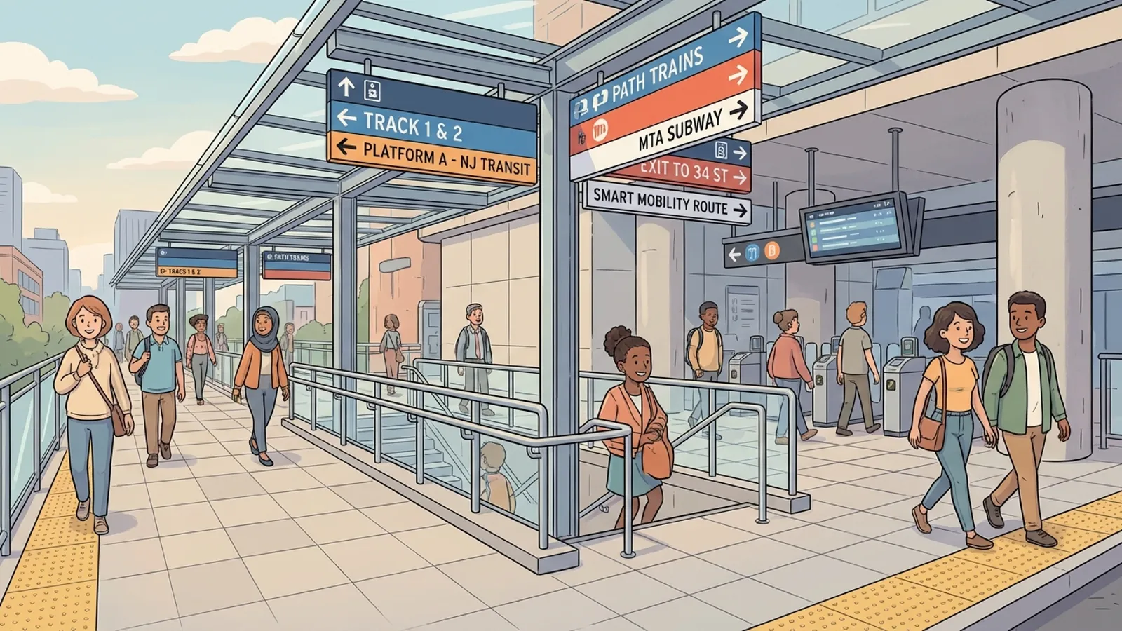 NYC Concourse Cleaning Keeps Transit Safe